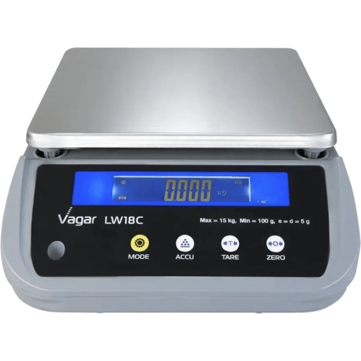 Vagar LW18 tik svorį rodančios svarstyklės