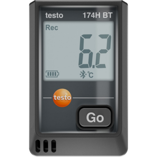 Testo 174H BT temperatūros ir drėgmės duomenų kaupiklis